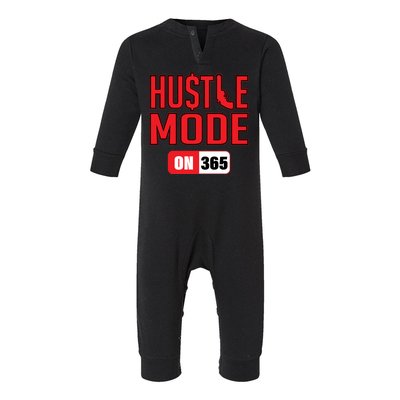 Hustle Mode On 365 Infant Fleece One Piece