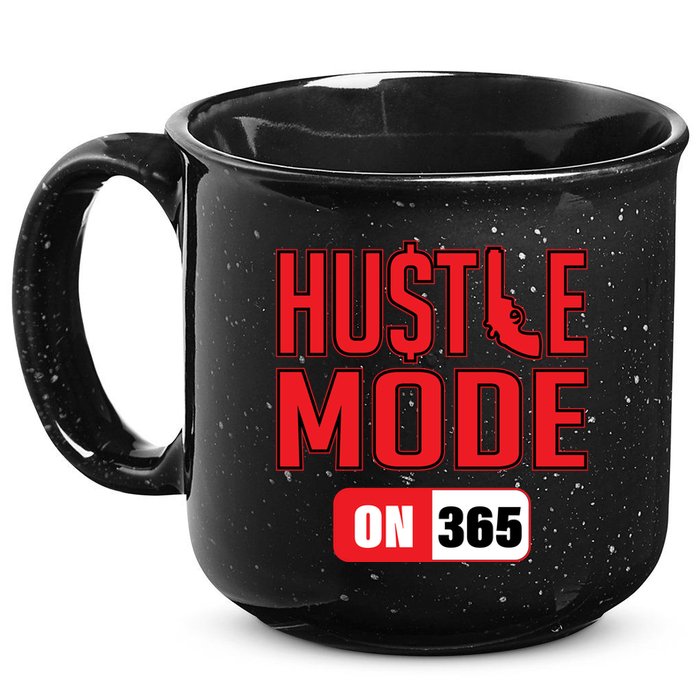 Hustle Mode On 365 15oz Campfire Ceramic Mug
