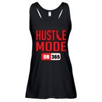 Hustle Mode On 365 Ladies Essential Flowy Tank