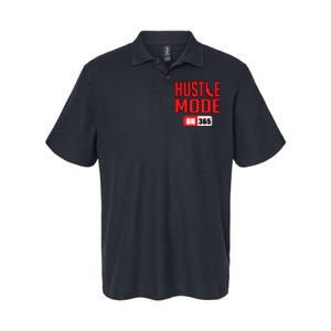 Hustle Mode On 365 Softstyle Adult Sport Polo