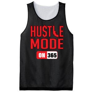 Hustle Mode On 365 Mesh Reversible Basketball Jersey Tank