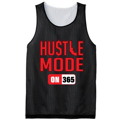 Hustle Mode On 365 Mesh Reversible Basketball Jersey Tank
