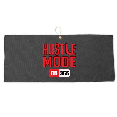 Hustle Mode On 365 Large Microfiber Waffle Golf Towel