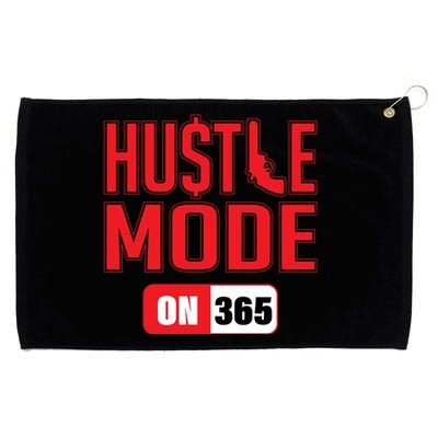 Hustle Mode On 365 Grommeted Golf Towel