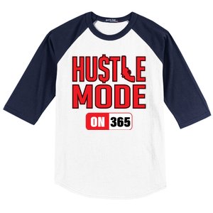 Hustle Mode On 365 Baseball Sleeve Shirt