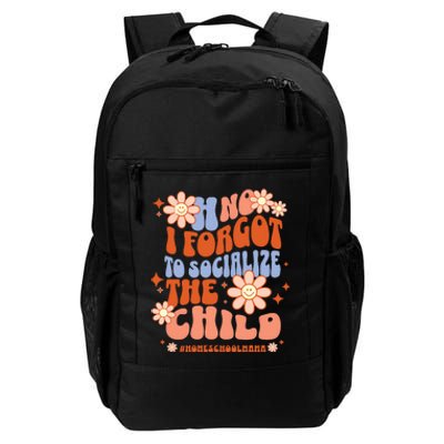 Homeschool Mom Oh No I Forgot To Socialize The Child Homeschool Daily Commute Backpack