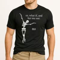 Hear Me Out No Funny Sassy Skeleton Gift Cooling Performance Crew T-Shirt