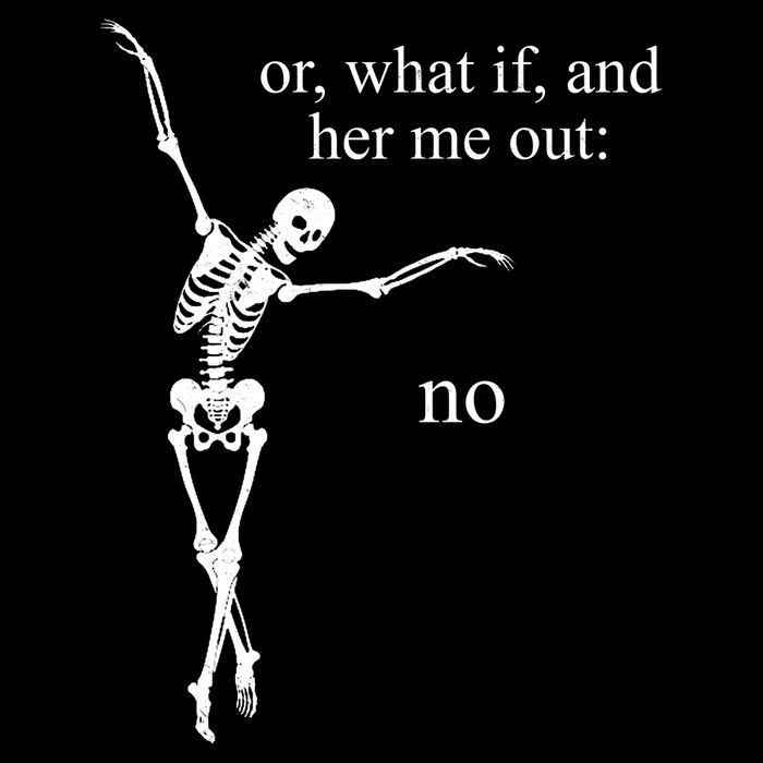 Hear Me Out No Funny Sassy Skeleton Gift 16 in Basic Backpack