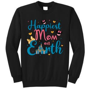 Happiest Mom On Earth Diz Nee Mom The Most Magical Mom Minnie Mom Sweatshirt