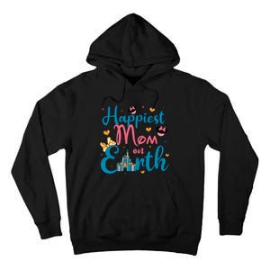 Happiest Mom On Earth Diz Nee Mom The Most Magical Mom Minnie Mom Tall Hoodie