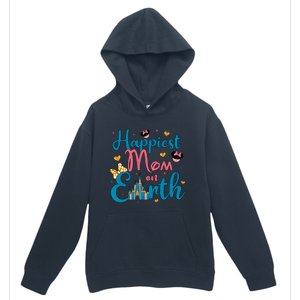 Happiest Mom On Earth Diz Nee Mom The Most Magical Mom Minnie Mom Urban Pullover Hoodie