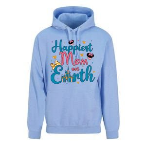 Happiest Mom On Earth Diz Nee Mom The Most Magical Mom Minnie Mom Unisex Surf Hoodie