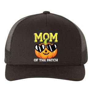 Halloween Mom Of The Patch Mama Mother Mommy Pumpkin Yupoong Adult 5-Panel Trucker Hat