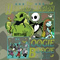 Haunted Mansion Oogie Boogie Bash Halloween Nightmare Characters Legacy Tie Dye Trucker Hat