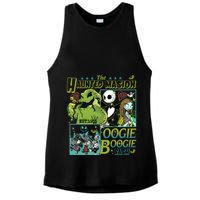 Haunted Mansion Oogie Boogie Bash Halloween Nightmare Characters Ladies PosiCharge Tri-Blend Wicking Tank