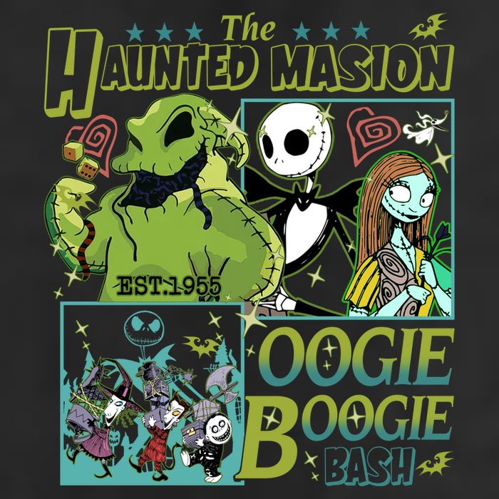 Haunted Mansion Oogie Boogie Bash Halloween Nightmare Characters Cool Comfort Performance Bucket Hat