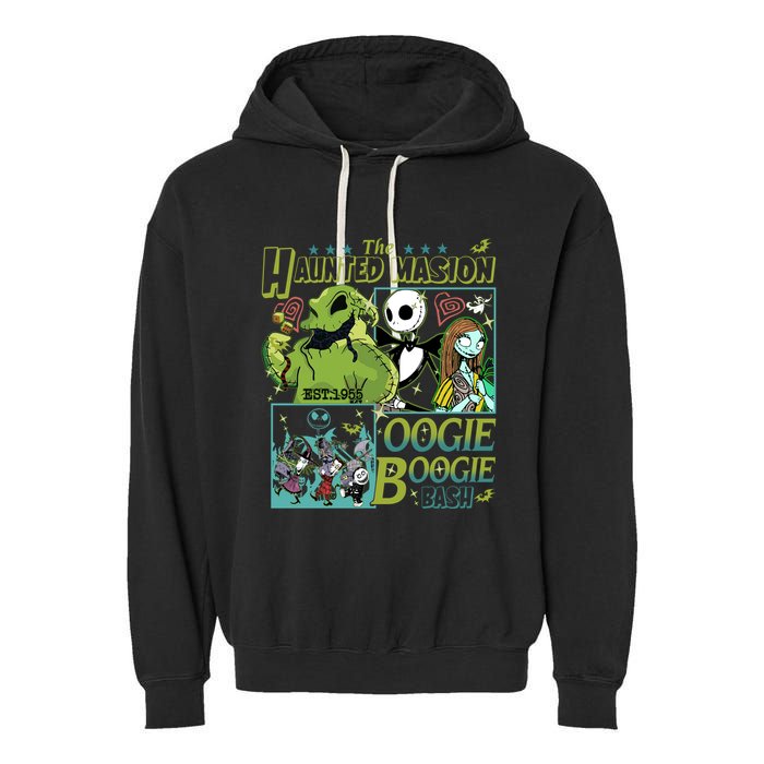 Haunted Mansion Oogie Boogie Bash Halloween Nightmare Characters Garment-Dyed Fleece Hoodie