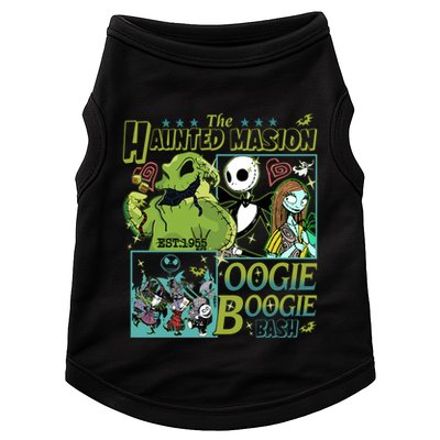 Haunted Mansion Oogie Boogie Bash Halloween Nightmare Characters Doggie Tank