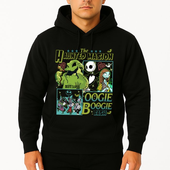 Haunted Mansion Oogie Boogie Bash Halloween Nightmare Characters Hoodie
