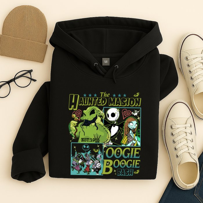 Haunted Mansion Oogie Boogie Bash Halloween Nightmare Characters Hoodie