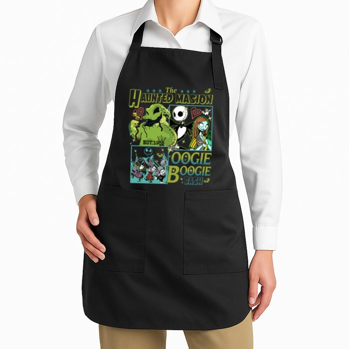 Haunted Mansion Oogie Boogie Bash Halloween Nightmare Characters Apron