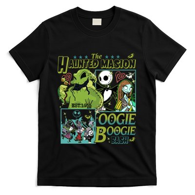 Haunted Mansion Oogie Boogie Bash Halloween Nightmare Characters T-Shirt