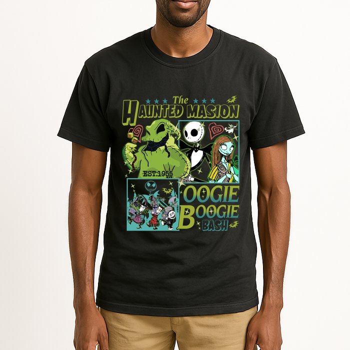 Haunted Mansion Oogie Boogie Bash Halloween Nightmare Characters Tall T-Shirt