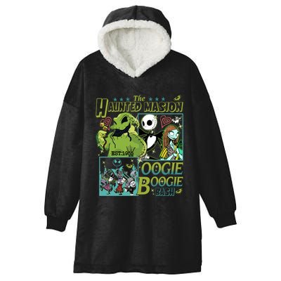 Haunted Mansion Oogie Boogie Bash Halloween Nightmare Characters Hooded Wearable Blanket