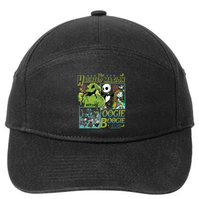 Haunted Mansion Oogie Boogie Bash Halloween Nightmare Characters 7-Panel Snapback Hat