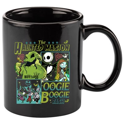 Haunted Mansion Oogie Boogie Bash Halloween Nightmare Characters 11oz C Handle Ceramic Mug
