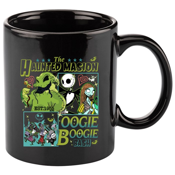 Haunted Mansion Oogie Boogie Bash Halloween Nightmare Characters 11oz C Handle Ceramic Mug