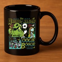 Haunted Mansion Oogie Boogie Bash Halloween Nightmare Characters 11oz C Handle Ceramic Mug