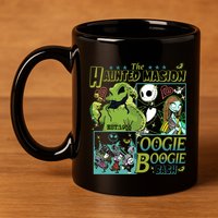 Haunted Mansion Oogie Boogie Bash Halloween Nightmare Characters 11oz C Handle Ceramic Mug