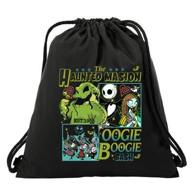 Haunted Mansion Oogie Boogie Bash Halloween Nightmare Characters Drawstring Bag