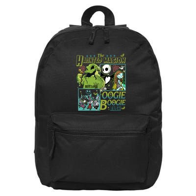Haunted Mansion Oogie Boogie Bash Halloween Nightmare Characters 16 in Basic Backpack