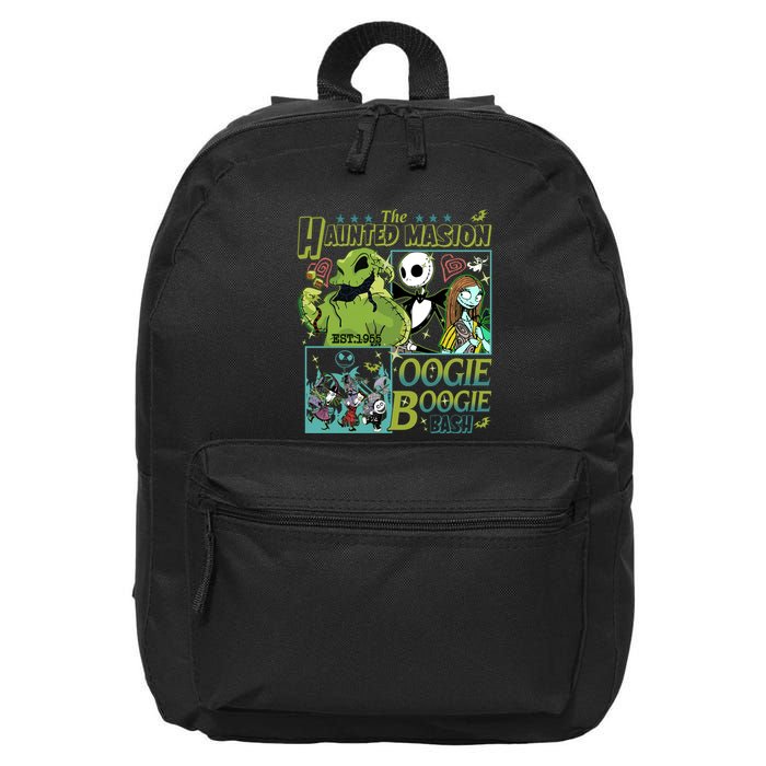 Haunted Mansion Oogie Boogie Bash Halloween Nightmare Characters 16 in Basic Backpack