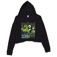 Haunted Mansion Oogie Boogie Bash Halloween Nightmare Characters Crop Fleece Hoodie