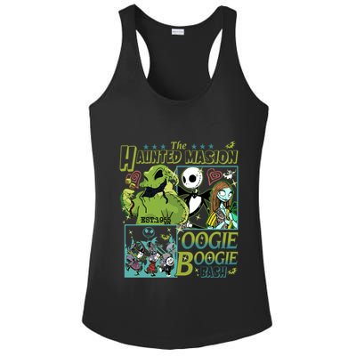 Haunted Mansion Oogie Boogie Bash Halloween Nightmare Characters Ladies PosiCharge Competitor Racerback Tank