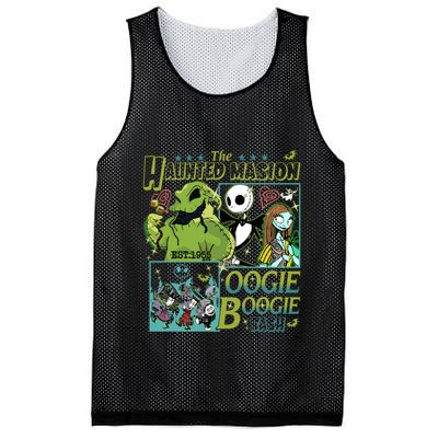 Haunted Mansion Oogie Boogie Bash Halloween Nightmare Characters Mesh Reversible Basketball Jersey Tank