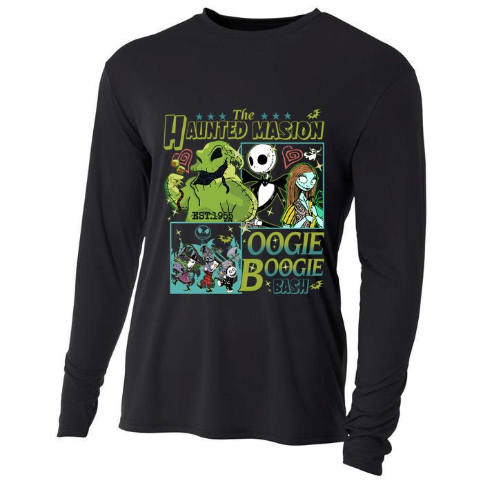 Haunted Mansion Oogie Boogie Bash Halloween Nightmare Characters Cooling Performance Long Sleeve Crew