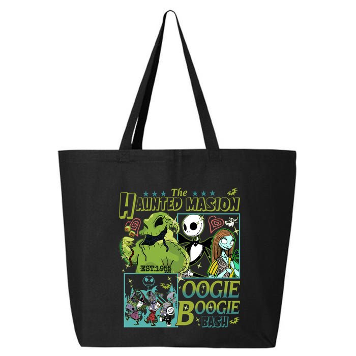 Haunted Mansion Oogie Boogie Bash Halloween Nightmare Characters 25L Jumbo Tote
