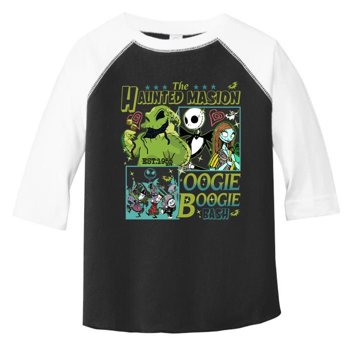 Haunted Mansion Oogie Boogie Bash Halloween Nightmare Characters Toddler Fine Jersey T-Shirt