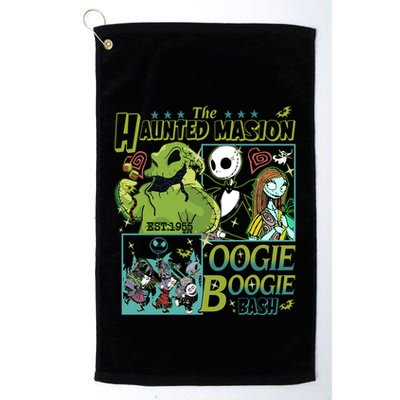 Haunted Mansion Oogie Boogie Bash Halloween Nightmare Characters Golf Towel