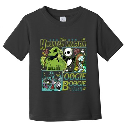 Haunted Mansion Oogie Boogie Bash Halloween Nightmare Characters Toddler T-Shirt