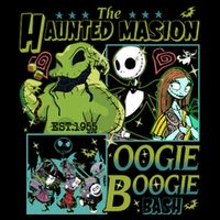 Haunted Mansion Oogie Boogie Bash Halloween Nightmare Characters Toddler T-Shirt