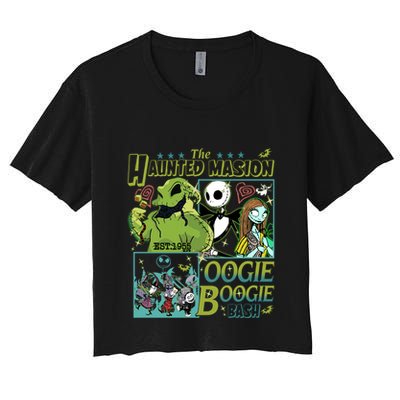 Haunted Mansion Oogie Boogie Bash Halloween Nightmare Characters Crop Top