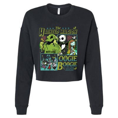 Haunted Mansion Oogie Boogie Bash Halloween Nightmare Characters Cropped Pullover Crew