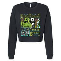 Haunted Mansion Oogie Boogie Bash Halloween Nightmare Characters Cropped Pullover Crew