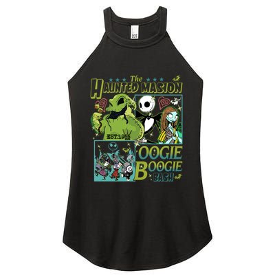 Haunted Mansion Oogie Boogie Bash Halloween Nightmare Characters Women's Perfect Tri Rocker Tank