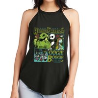 Haunted Mansion Oogie Boogie Bash Halloween Nightmare Characters Women's Perfect Tri Rocker Tank